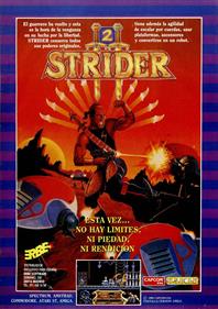 Strider II - Advertisement Flyer - Front Image