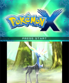 Pokémon X - Screenshot - Game Title Image