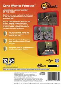 Xena: Warrior Princess - Box - Back Image