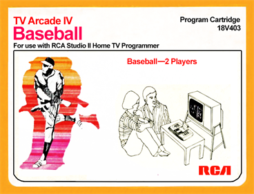 TV Arcade IV: Baseball - Box - Front Image