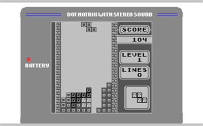 Gameboy Tetris - Screenshot - Gameplay Image