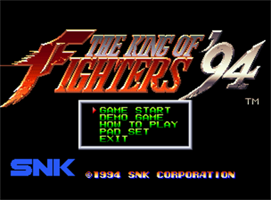 The King of Fighters '94 - Screenshot - Game Title Image