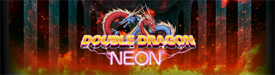 Double Dragon Neon - Arcade - Marquee Image