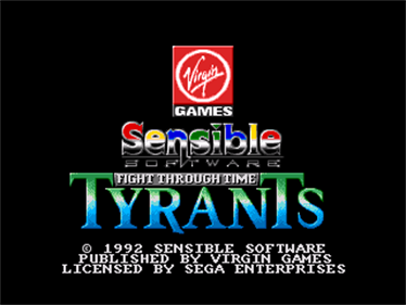 Tyrants: Fight Through Time - Screenshot - Game Title Image