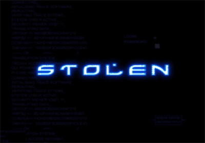 Stolen - Screenshot - Game Title Image
