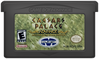 Caesars Palace Advance: Millennium Gold Edition - Cart - Front Image