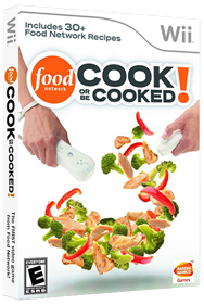 Food Network: Cook or Be Cooked! - Box - 3D Image