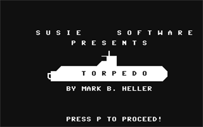 Torpedo (Susie Software) - Screenshot - Game Title Image