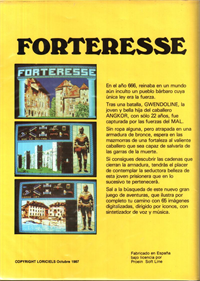 Forteresse - Box - Back Image