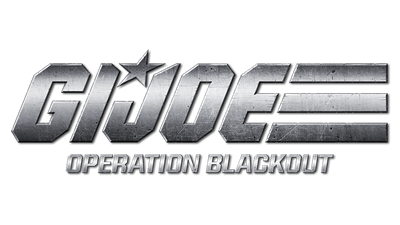 G.I. JOE: Operation Blackout - Clear Logo Image