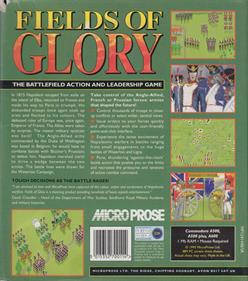 Fields of Glory: The Battlefield Action and Leadership Game - Box - Back Image