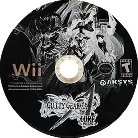 Guilty Gear XX Accent Core Plus - Disc Image