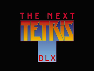 The Next Tetris DLX - Screenshot - Game Title Image