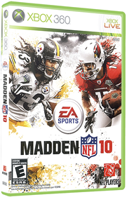Madden NFL 10 - Box - 3D Image