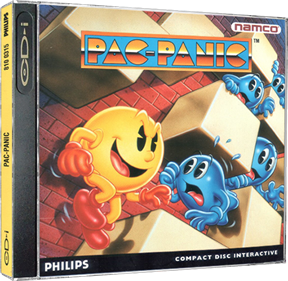 Pac-Panic - Box - 3D Image