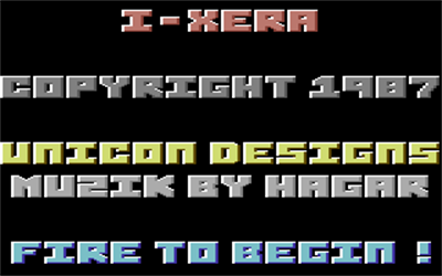 I-Xera - Screenshot - Game Title Image