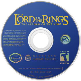 The Lord of the Rings: The Return of the King - Disc Image