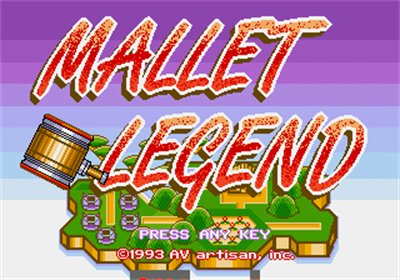 Mallet Legend's Whac-A-Critter - Screenshot - Game Title Image