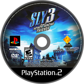 Sly 3: Honor Among Thieves - Disc Image