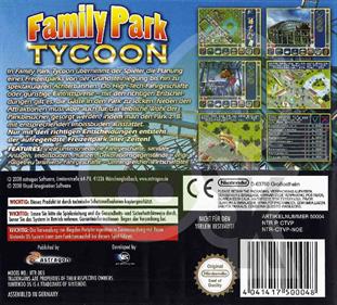 Family Park Tycoon - Box - Back Image
