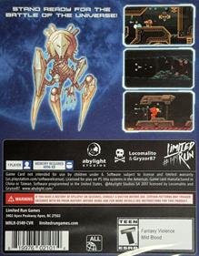 Super Hydorah - Box - Back Image