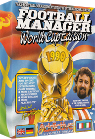 Football Manager: World Cup Edition 1990 - Box - 3D Image