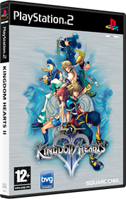 Kingdom Hearts II - Box - 3D Image