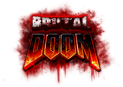 Brutal Doom - Clear Logo Image