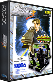 Initial D Arcade Stage Ver. 3 - Box - 3D Image