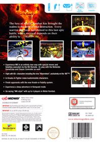 Mortal Kombat: Armageddon - Box - Back Image