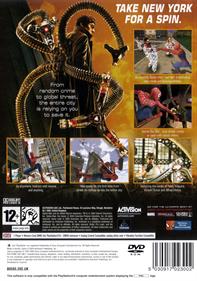 Spider-Man 2 - Box - Back Image