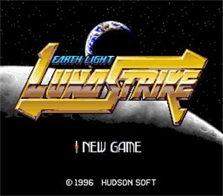 Earth Light: Luna Strike - Screenshot - Game Title Image