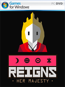 Reigns: Her Majesty - Fanart - Box - Front