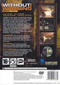 Without Warning - Box - Back Image