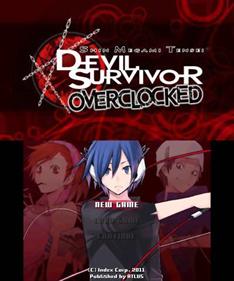 Shin Megami Tensei: Devil Survivor Overclocked - Screenshot - Game Title Image