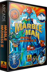 Marble Man: Marble Madness II - Box - 3D Image