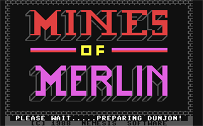 Mines of Merlin - Screenshot - Game Title Image