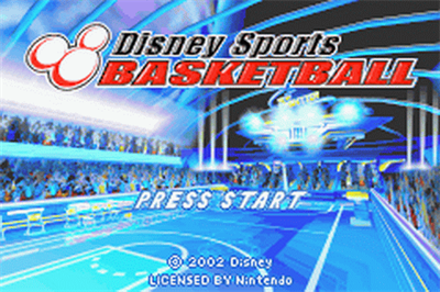 Disney Sports: Basketball - Screenshot - Game Title Image