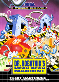Dr. Robotnik's Mean Bean Machine - Box - Front - Reconstructed Image