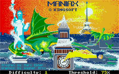 Maniax - Screenshot - Game Title Image