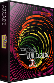 Mr. Do!'s Wild Ride - Box - 3D Image