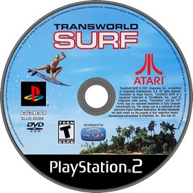 TransWorld Surf - Disc Image