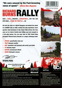 Richard Burns Rally - Box - Back Image