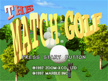 The Match Golf - Screenshot - Game Title Image