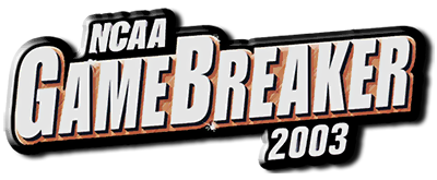 NCAA Gamebreaker 2003 - Clear Logo Image