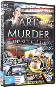 Art of Murder: The Secret Files - Box - 3D Image