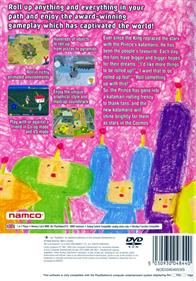 We Love Katamari - Box - Back Image