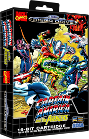 Captain America and the Avengers - Box - 3D Image