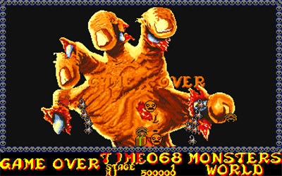 Monsters World - Screenshot - Game Over Image