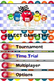 M&M's Kart Racing - Screenshot - Game Select Image